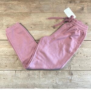 NWT- Fabletics Eco Go-To Sweatpant - Orchid Smoke (27” inseam)- Brand New!!!